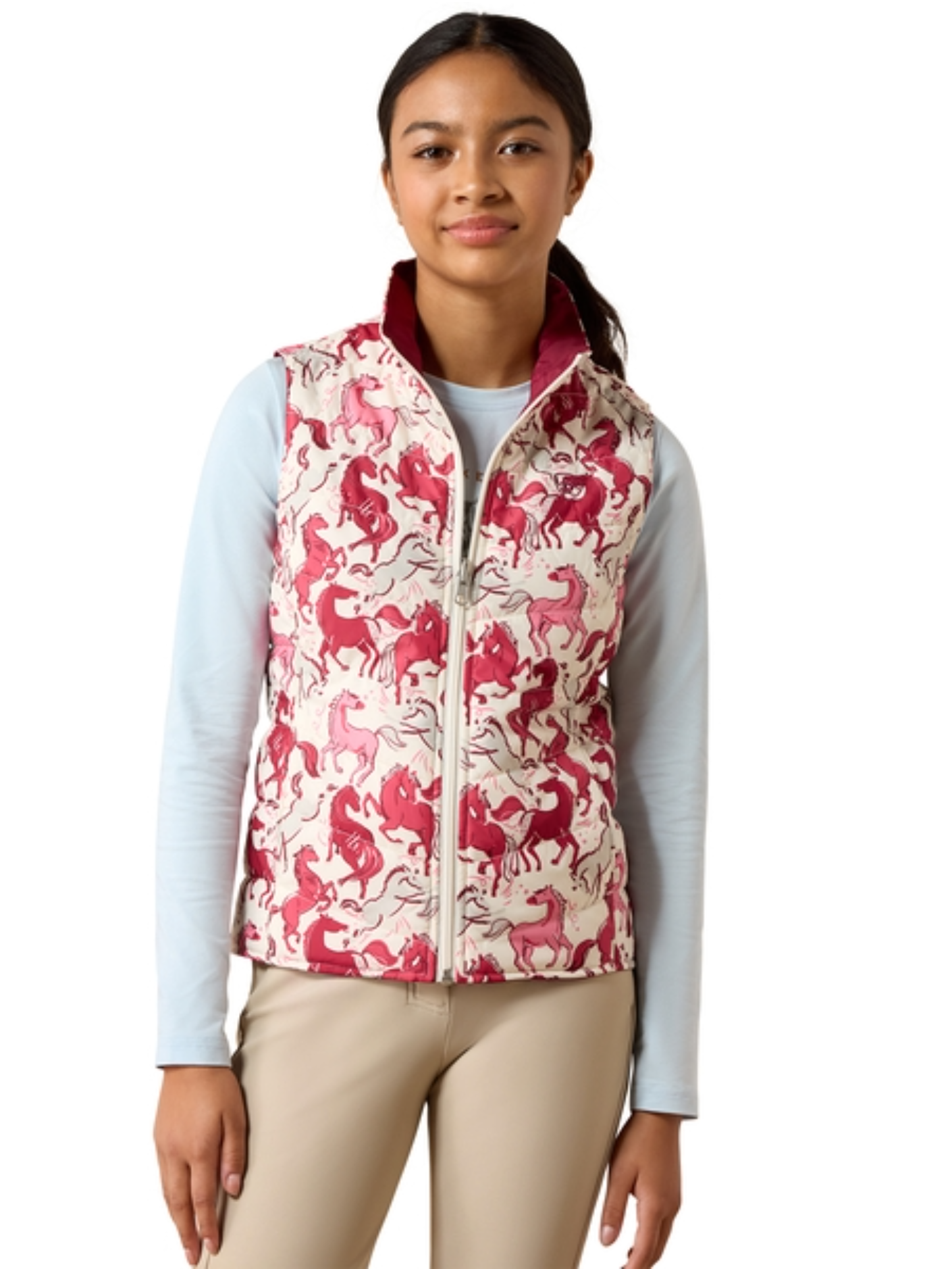 Ariat Girls Bella Reversible Insulated Vest