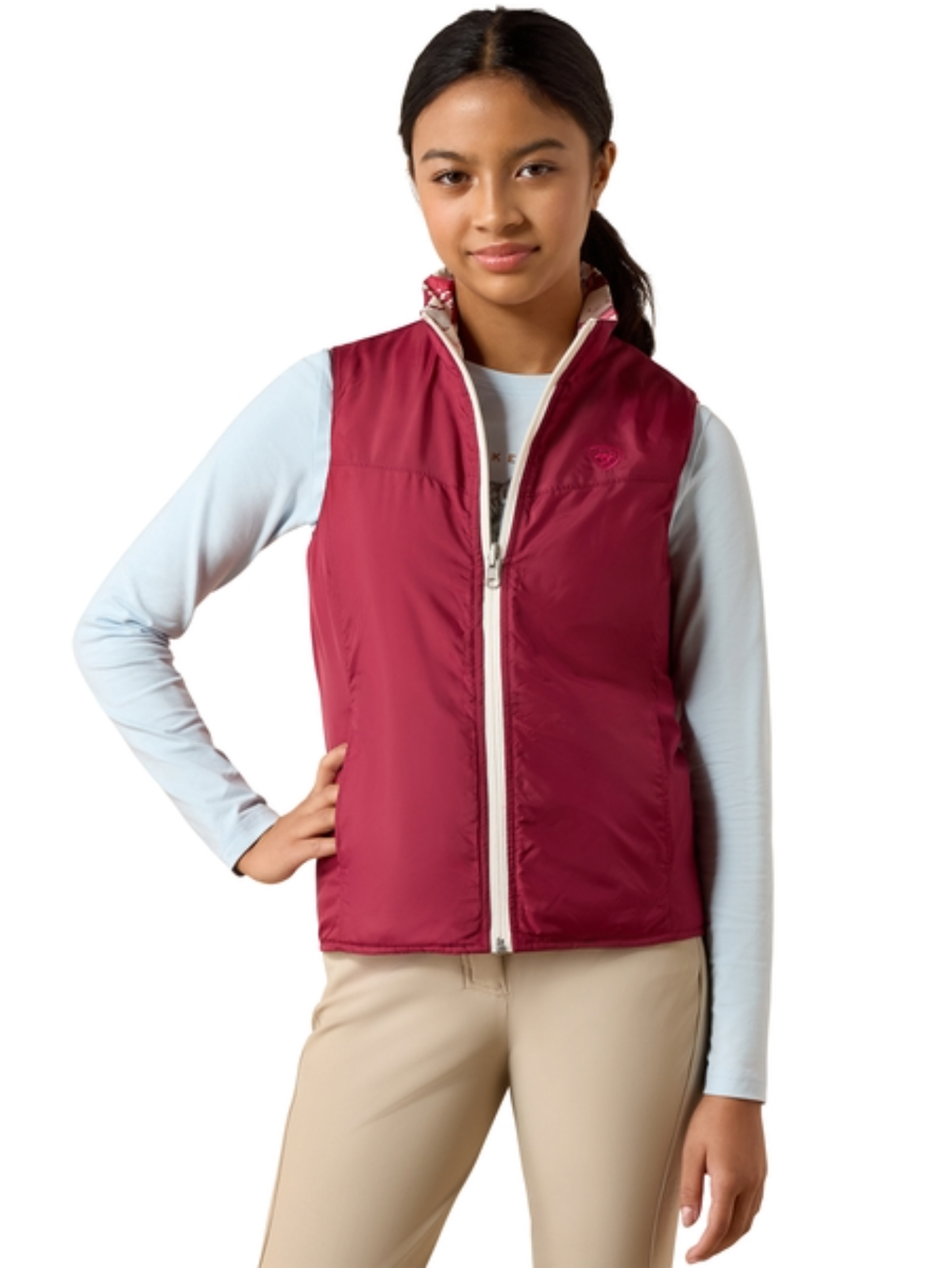 Ariat Girls Bella Reversible Insulated Vest