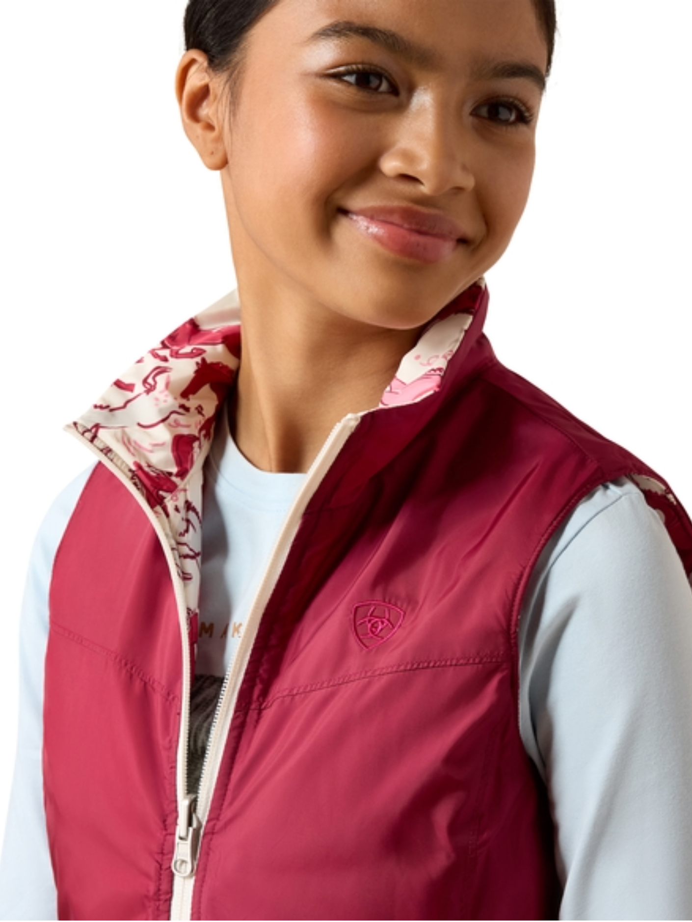 Ariat Girls Bella Reversible Insulated Vest