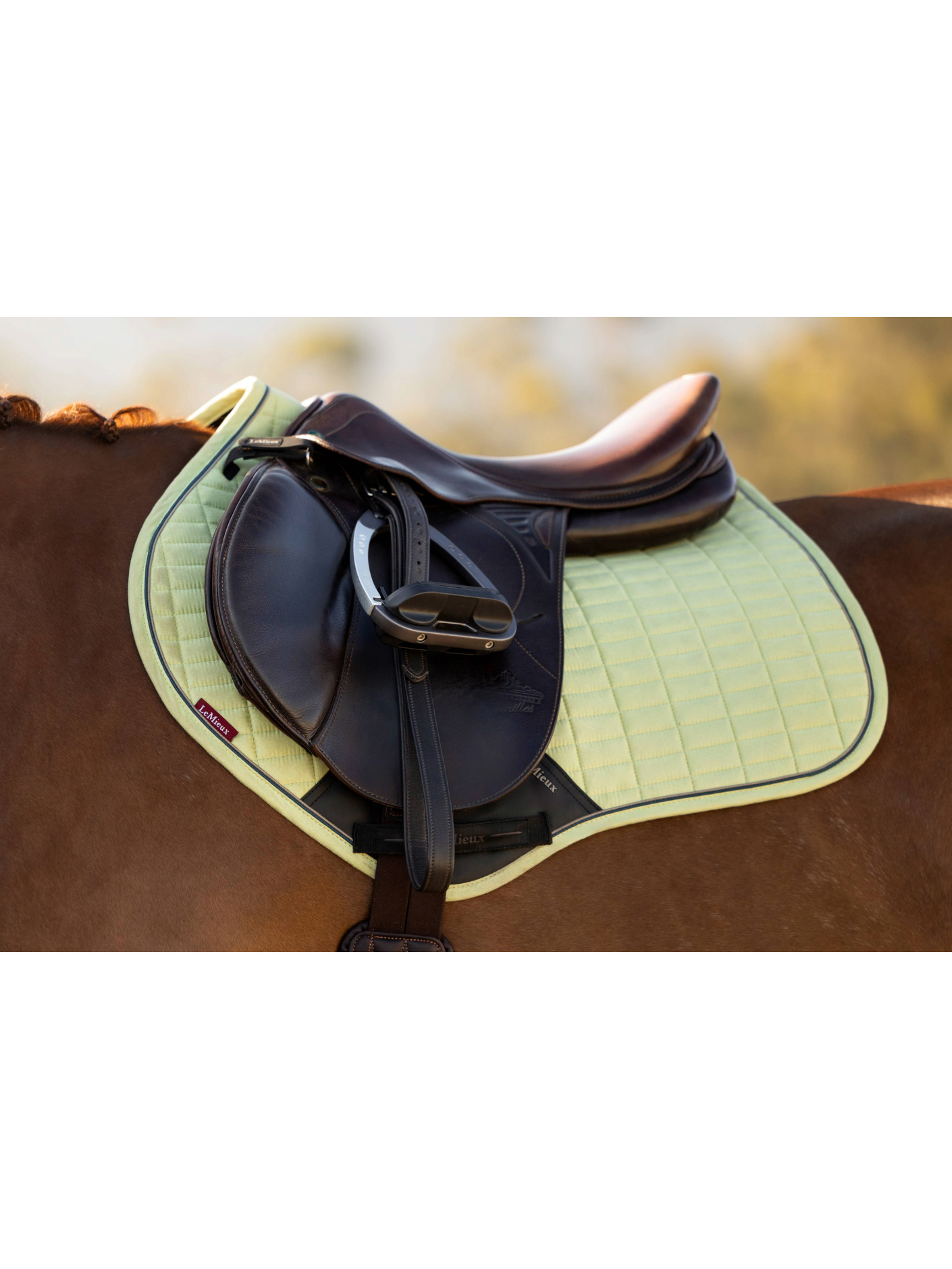 Le Mieux Suede Close Contact Saddle Pad