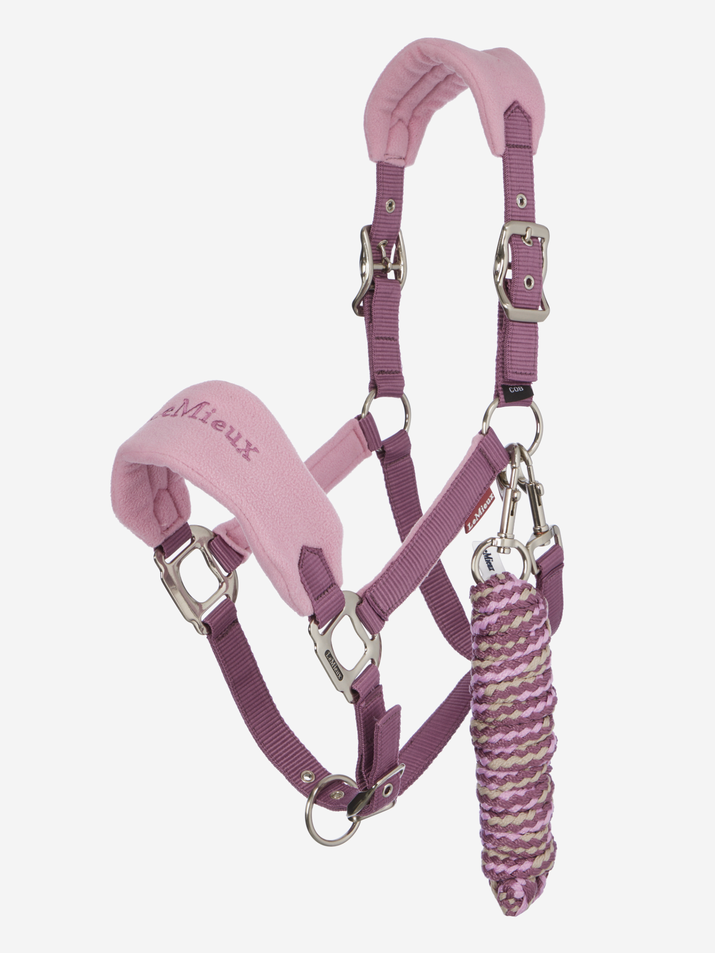 Le Mieux Vogue Fleece Headcollar and Leadrope Set