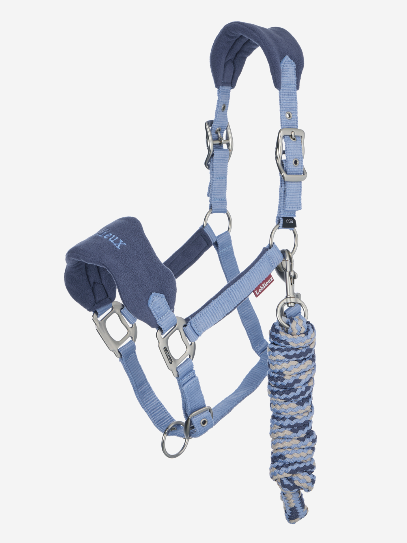 Le Mieux Vogue Fleece Headcollar and Leadrope Set