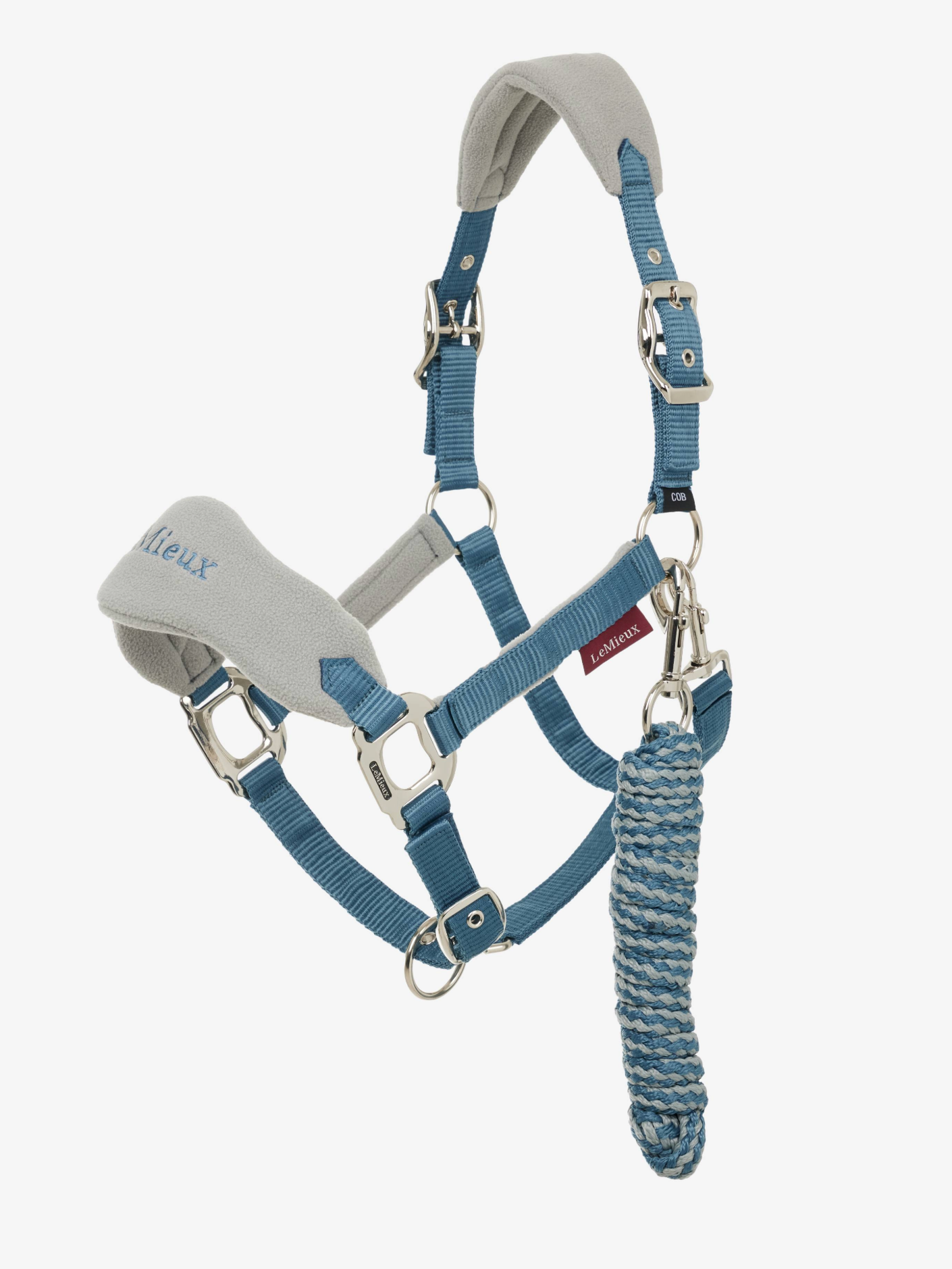 Le Mieux Vogue Fleece Headcollar and Leadrope Set