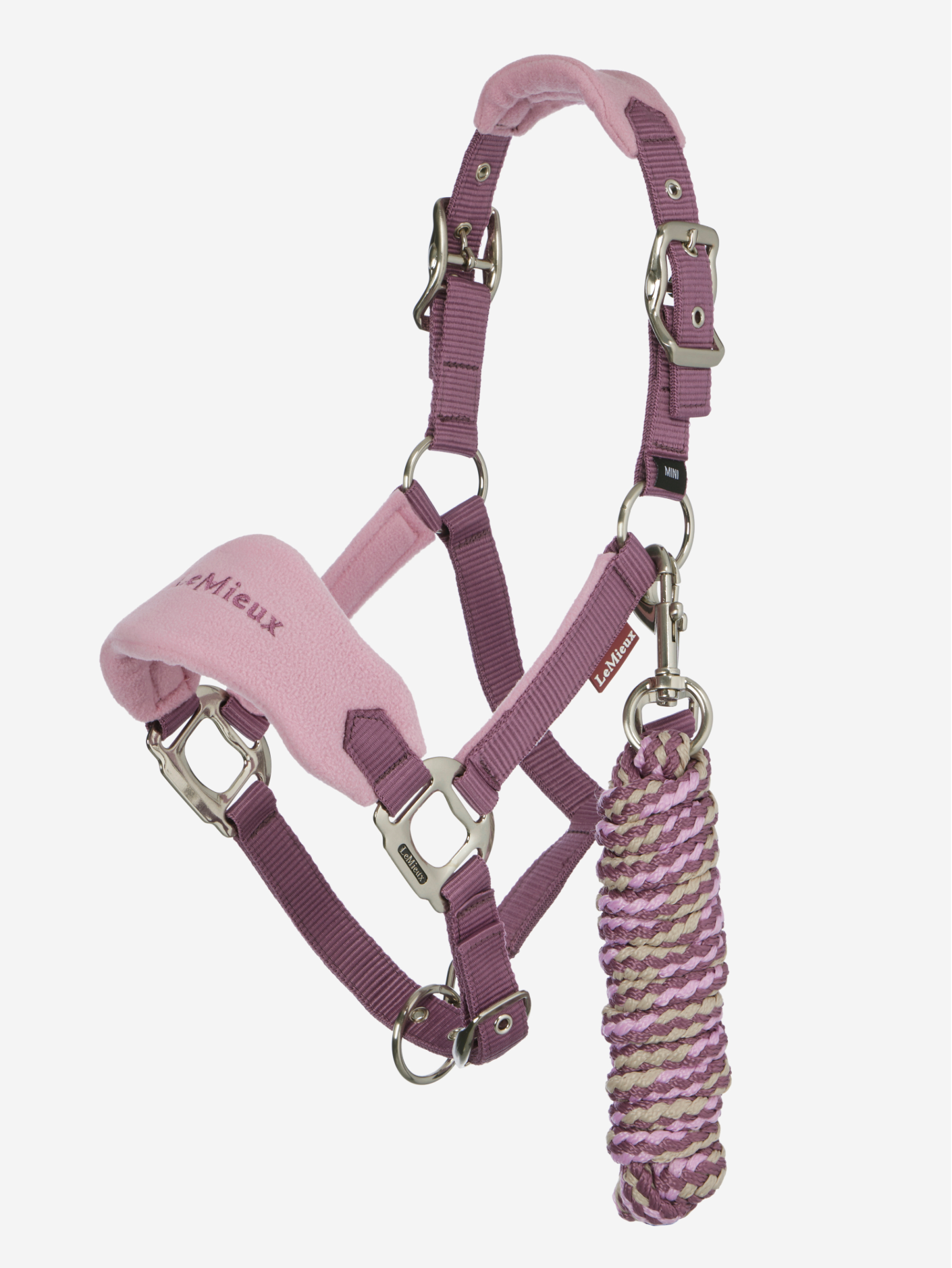 Mini LeMieux Vogue Fleece Headcollar and Leadrope Set