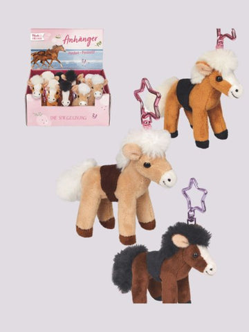 Plush Toy Pony Keyring