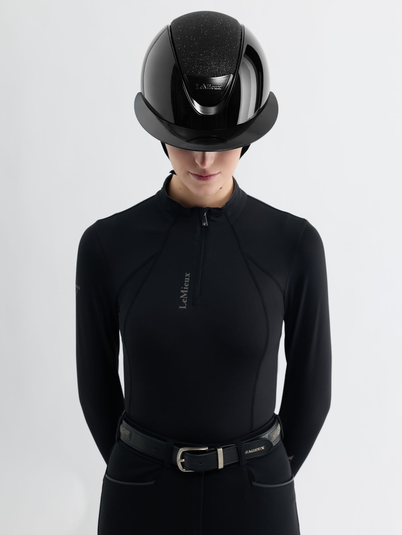 Le Mieux Verv® Competition Helmet Gloss Black