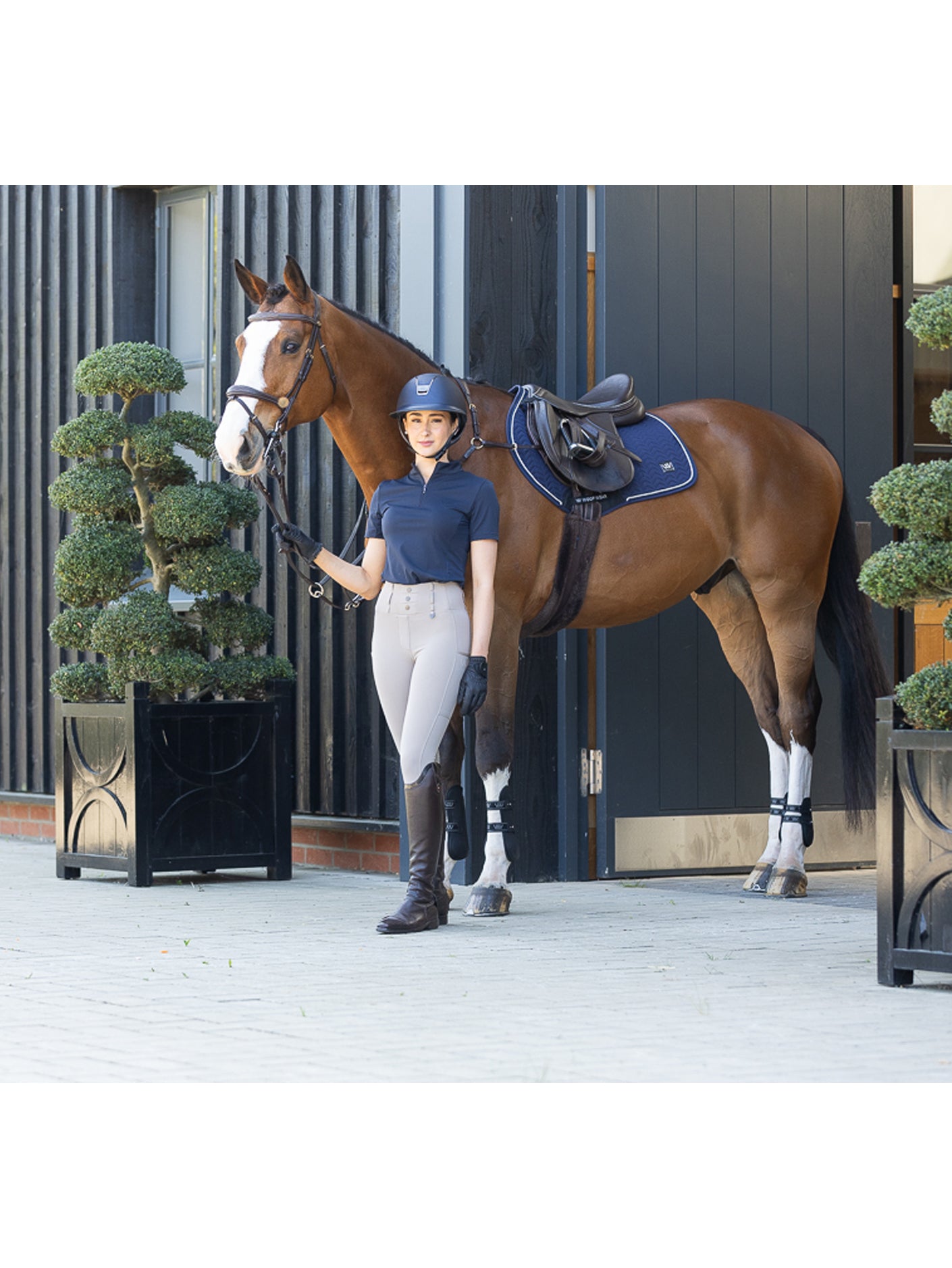 Woof Wear Herringbone Close Contact Saddle Pad