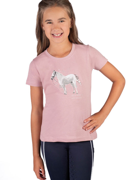 HKM Sparkle T Shirt- Young Rider
