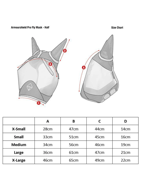 Le Mieux Armour Shield Pro Half Fly Mask