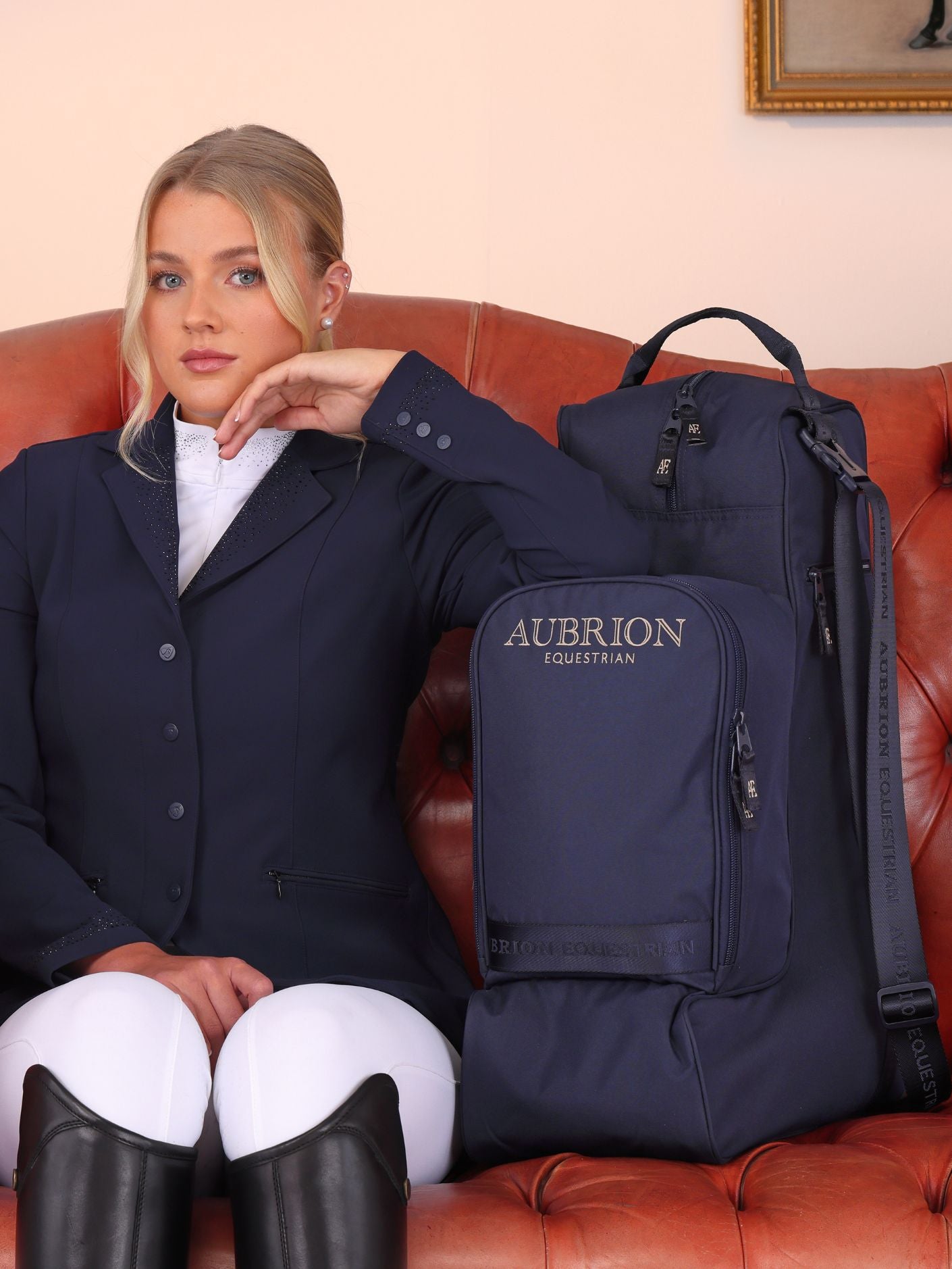 Aubrion Equestrian Hat, Whip & Boot Bag