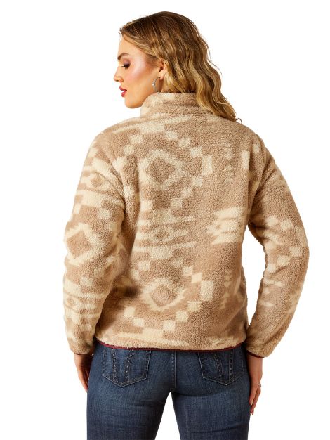 Berber Snap Front Sweatshirt