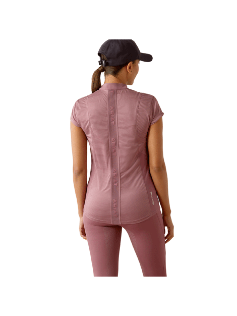 Ariat Breathe 1/2 Zip Cap Sleeve Baselayer
