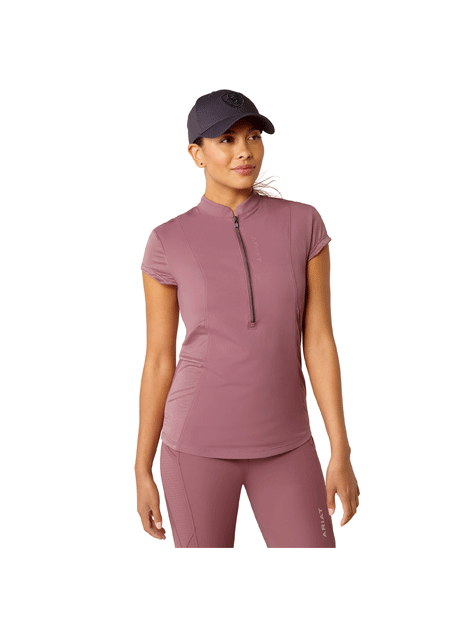Ariat Breathe 1/2 Zip Cap Sleeve Baselayer