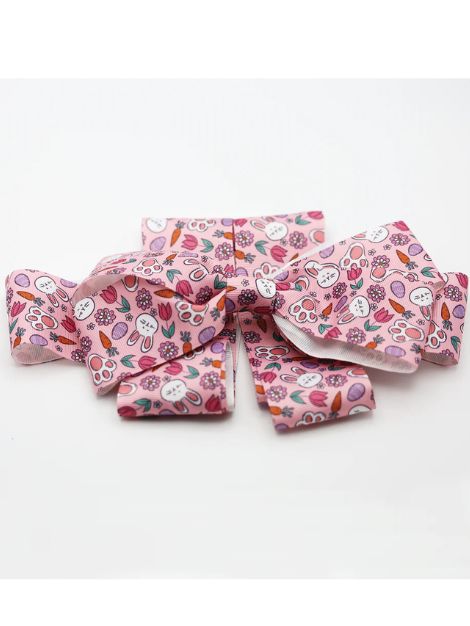 Bunny Rabbit Easter Horse Chest Bow
