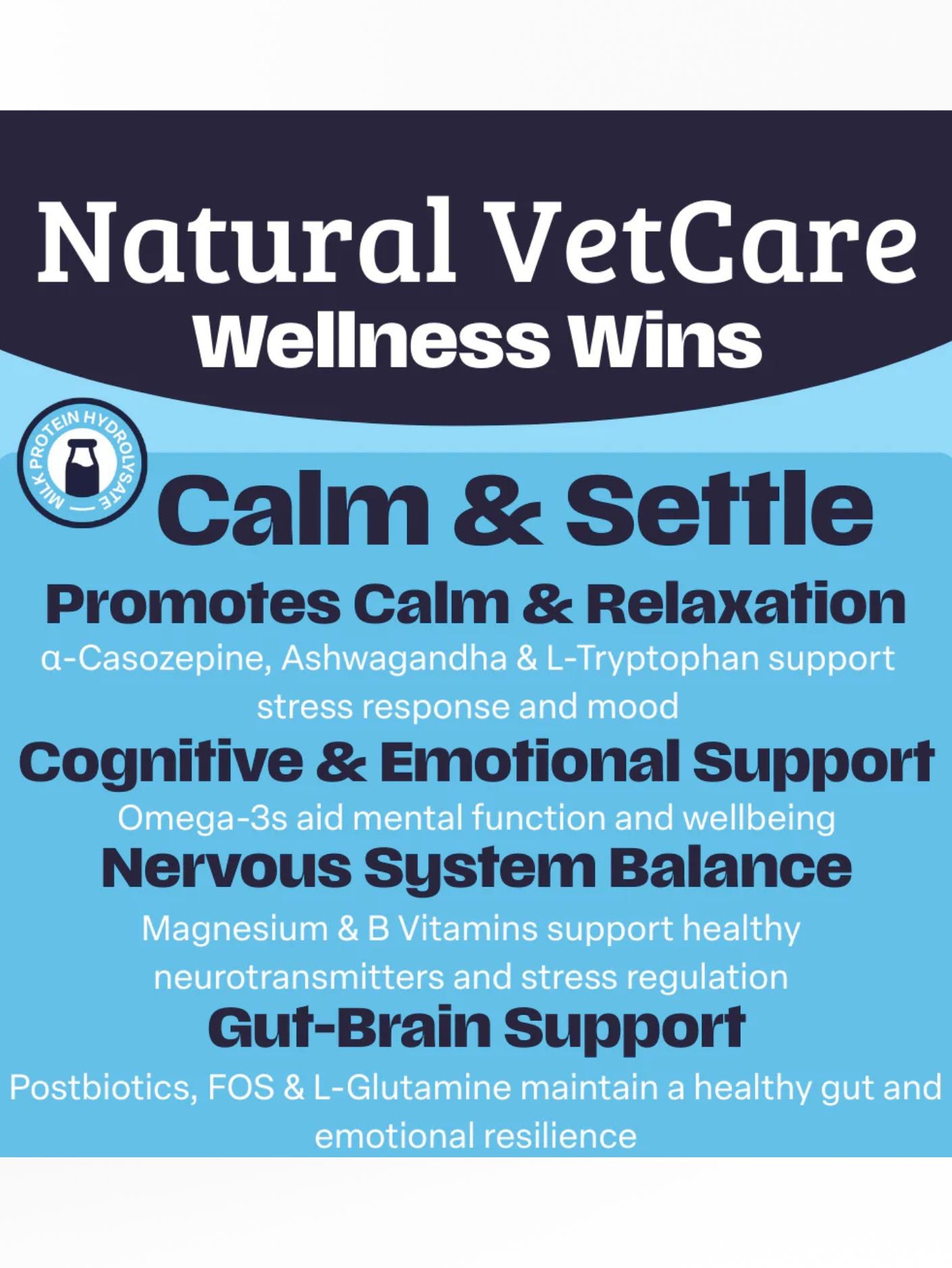 Calm & Settle Dog Chews - Natural Vet Care