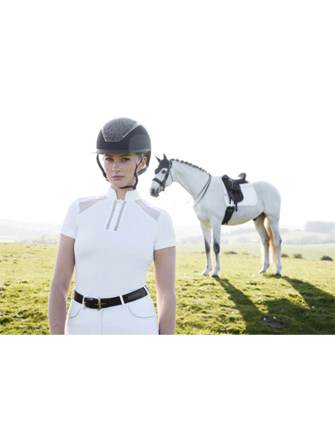 Camille Short Sleeve Show Shirt- LeMieux