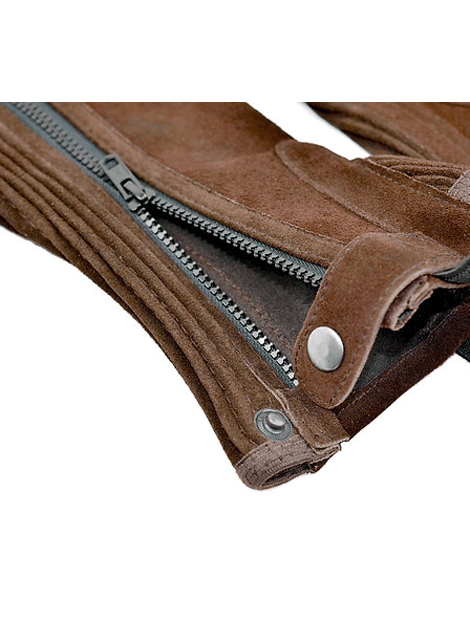 Childrens Suede Half Chaps - Dever