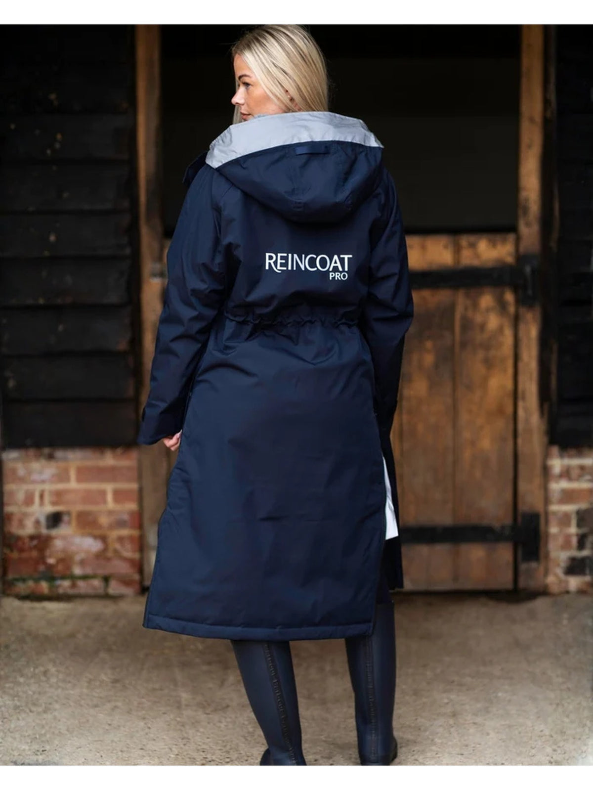 Reincoat Pro Adult Winter Long Coat Navy