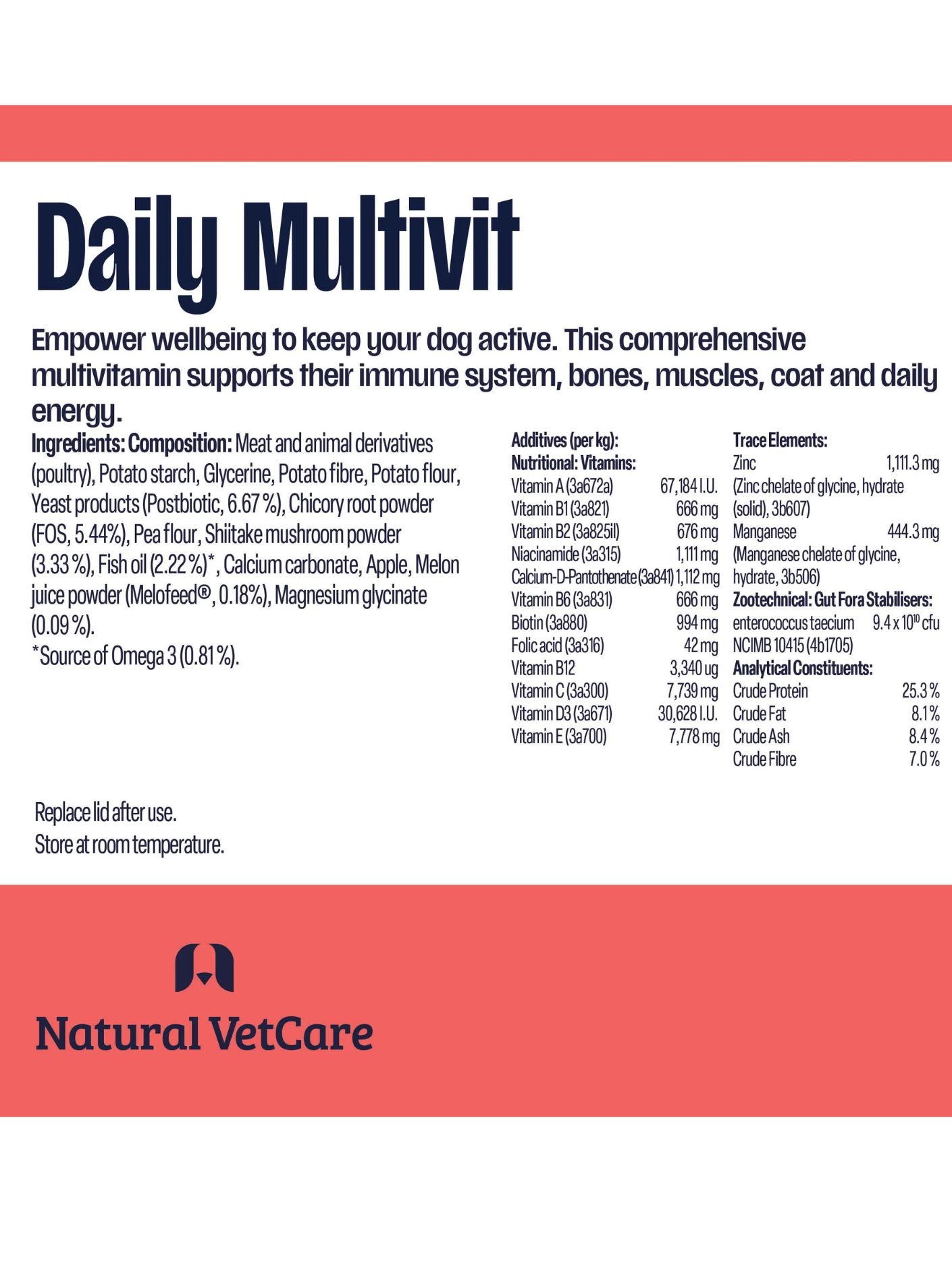 Daily MultiVit Chews - Natural Vet Care