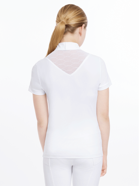 Young Rider Eva Short Sleeve Show Shirt- Le Mieux