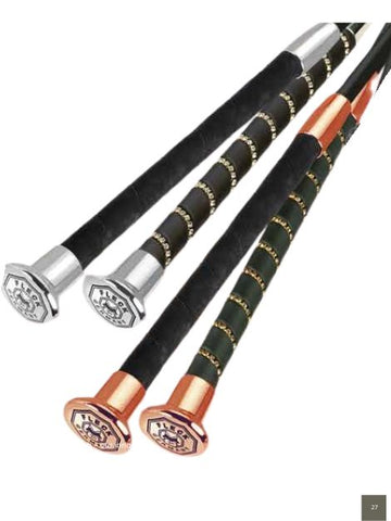 Fleck Silk Touch Crystal Dressage Whip