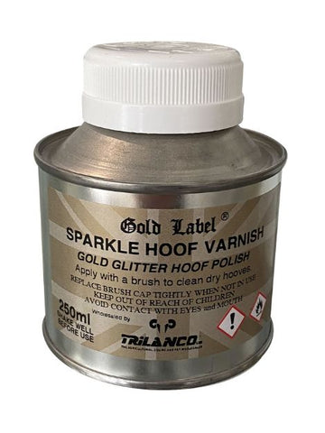 Gold Label Sparkle Hoof Varnish