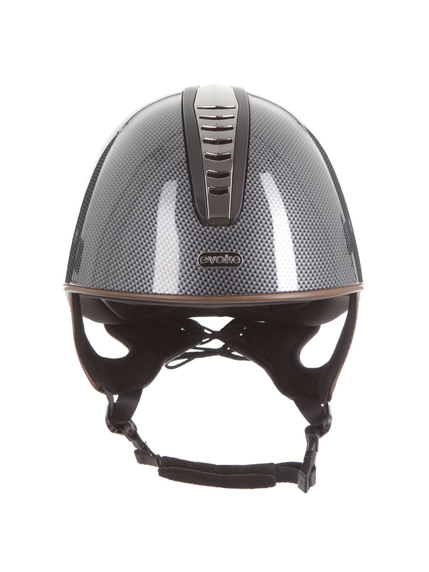 Evoke Orion High Shine Carbon/Gunmetal with Tan Harness