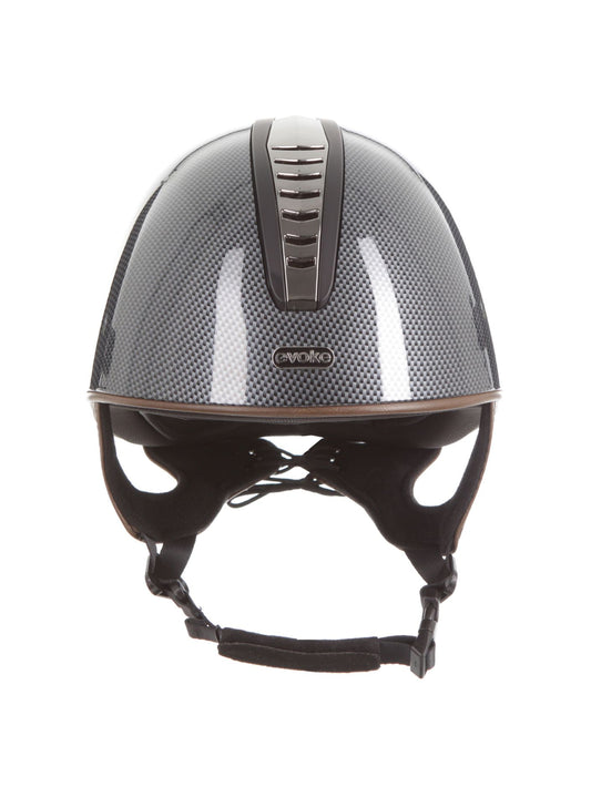 Evoke Orion High Shine Carbon/Gunmetal with Tan Harness