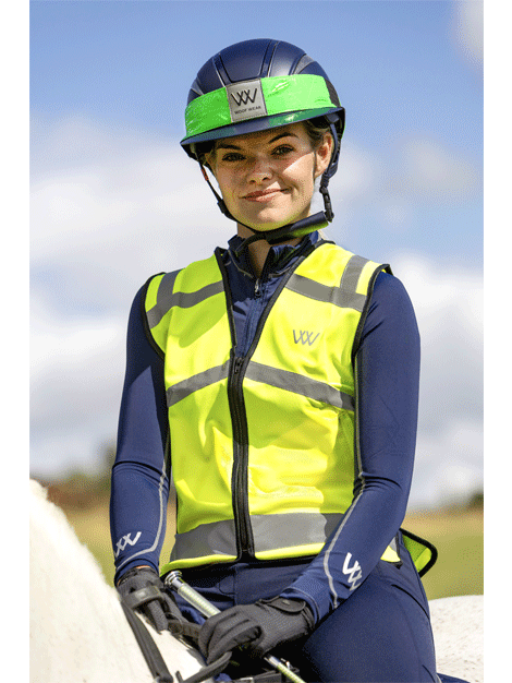 Hi Vis Waistcoat - Please Pass Wide and Slow - Woof Wear