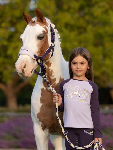 Mini LeMieux Vogue Fleece Headcollar and Leadrope Set