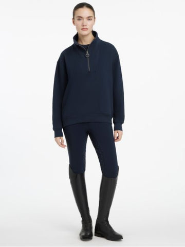 Keira Quarter Neck Sweat