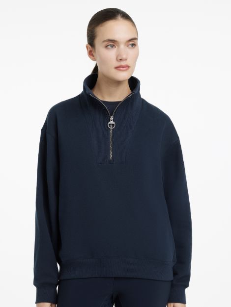 Keira Quarter Neck Sweat