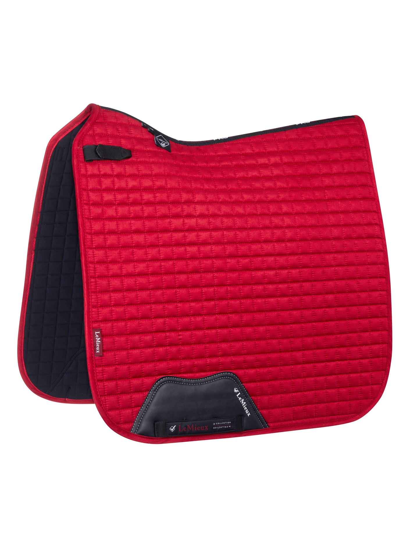 Le Mieux Suede Dressage Pad Chilli