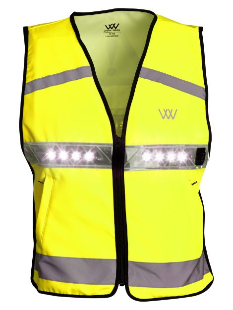 LED Hi Viz Riding Vest
