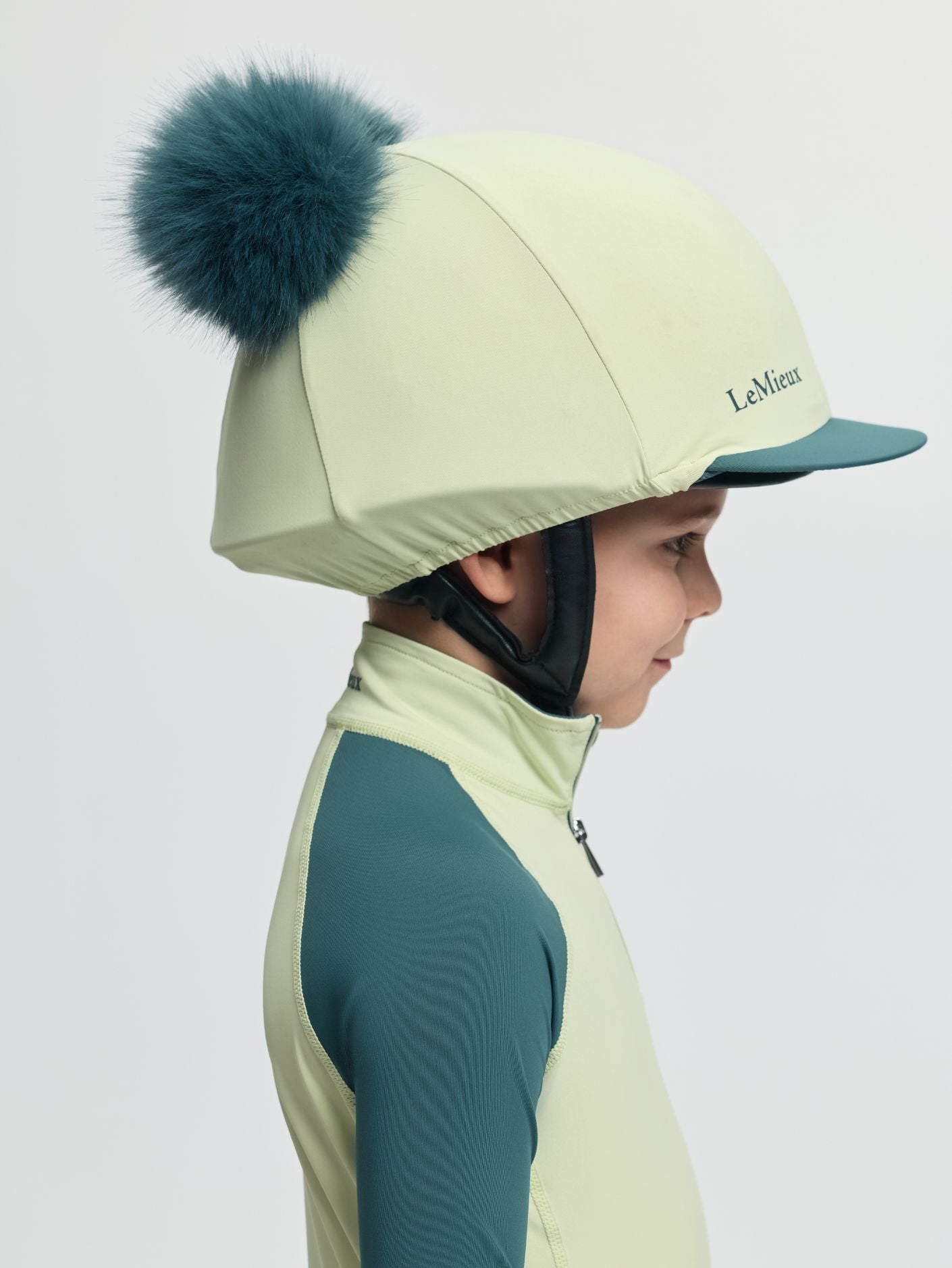 Mini Le Mieux Pom Pom Hat Silk