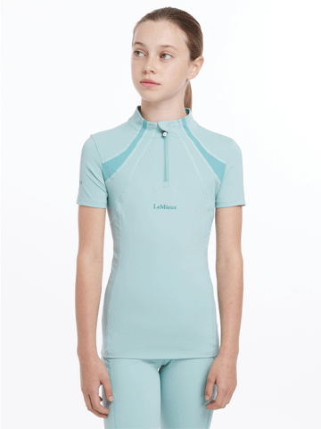 Young Rider Mia Mesh Short Sleeve Baselayer - Le Mieux