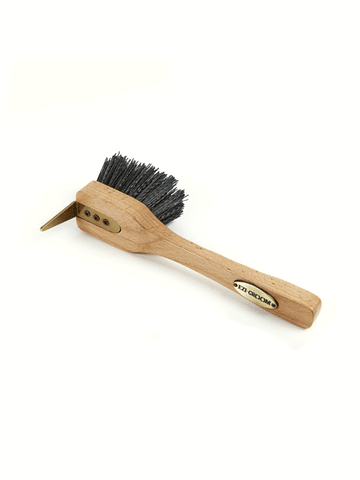 Premium Wooden Hoof Pick Brush