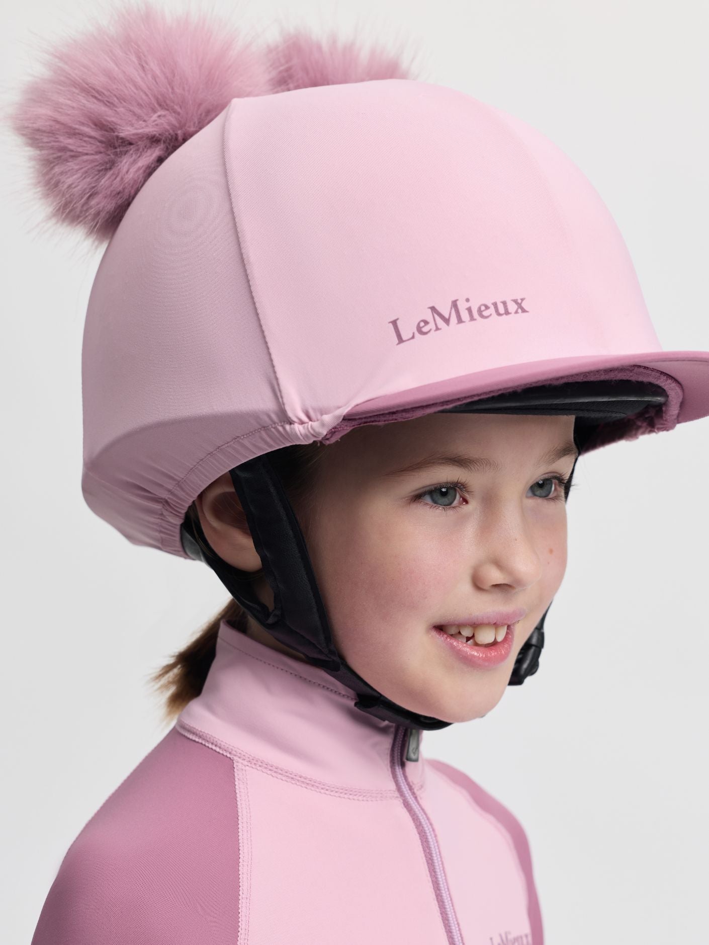 Mini Le Mieux Pom Pom Hat Silk
