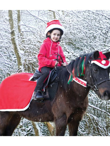 Christmas Festive Horse Quarter Sheet - Equetech