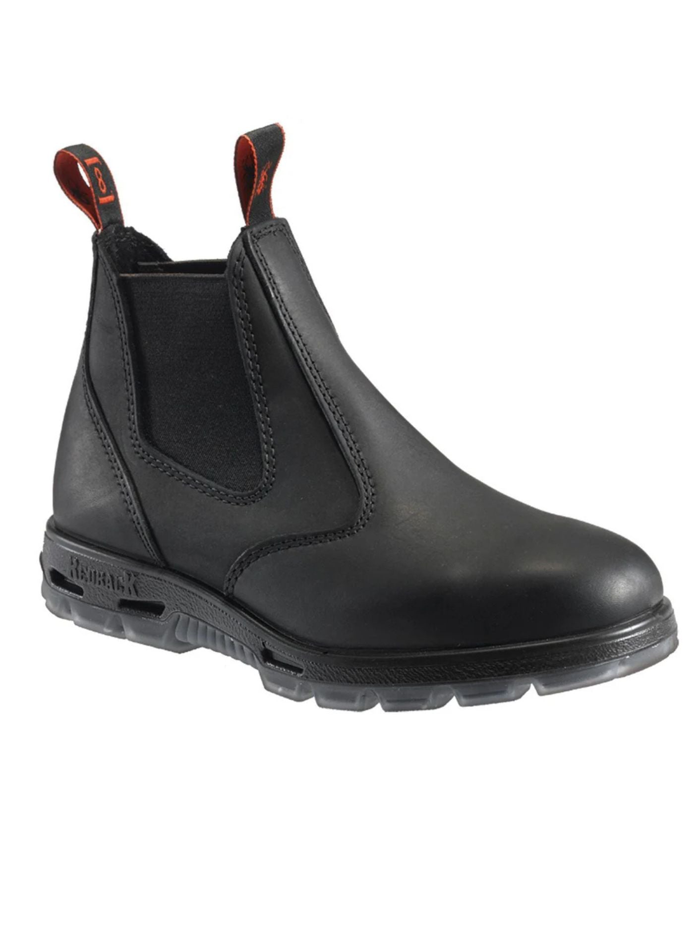 Redback Black Soft Toe Boot