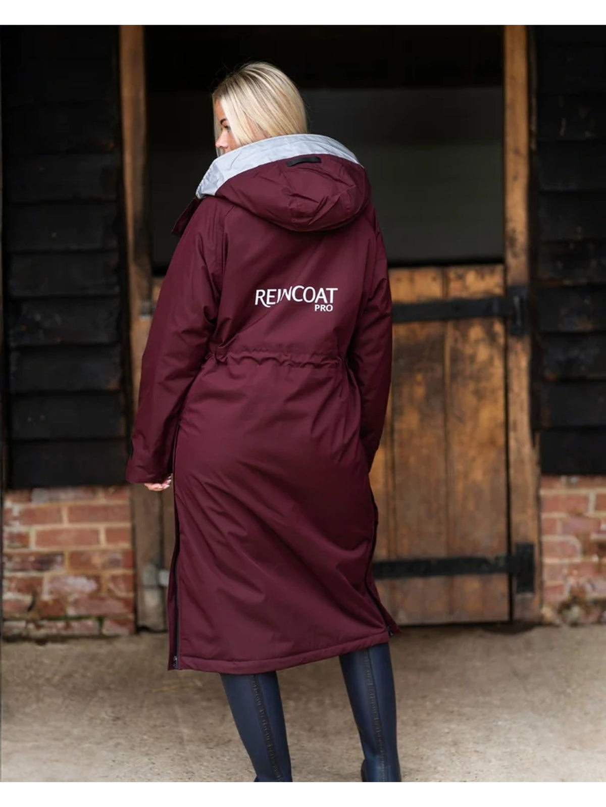 Reincoat Pro Adult Winter Long Coat Burgundy