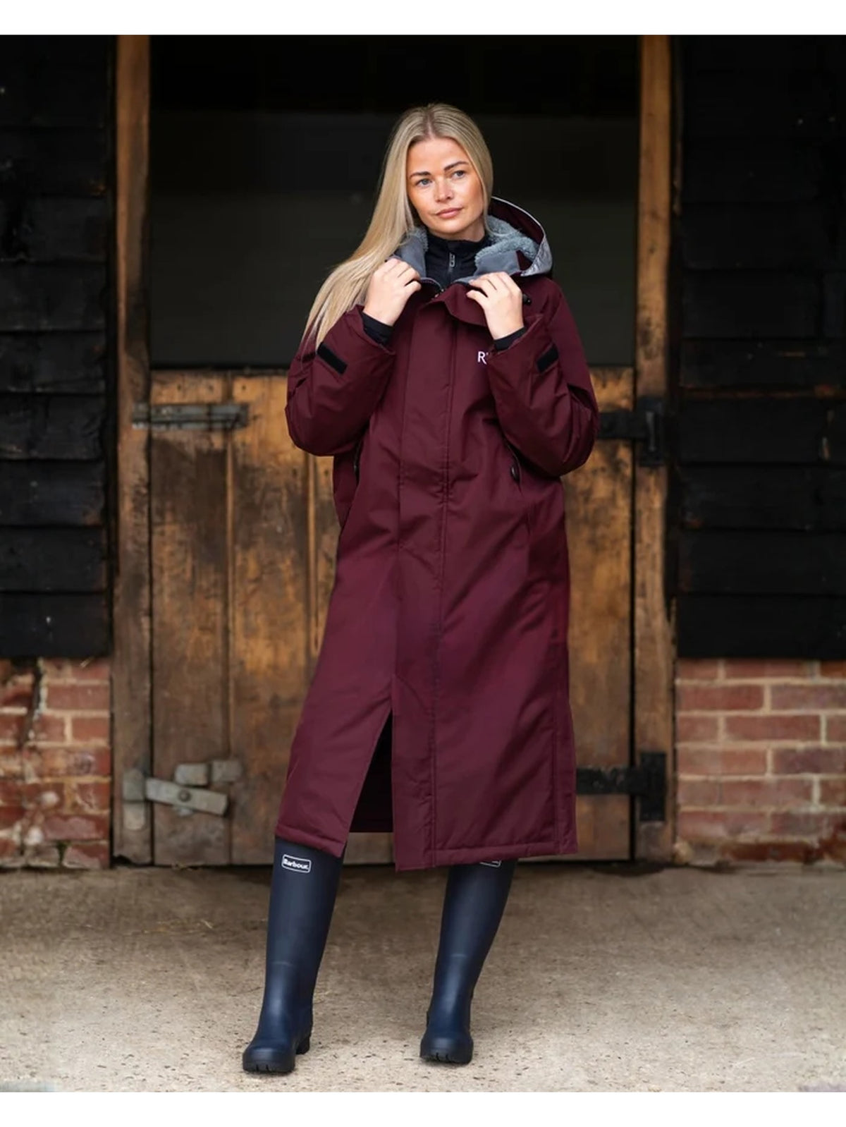 Reincoat Pro Adult Winter Long Coat Burgundy