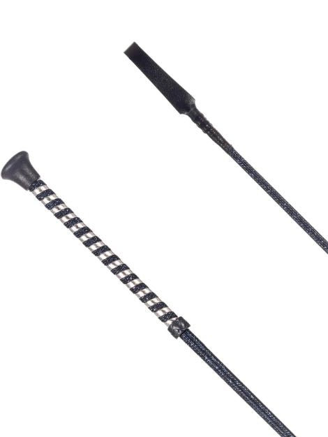 Lurex Braided Riding Whip- Riding 15