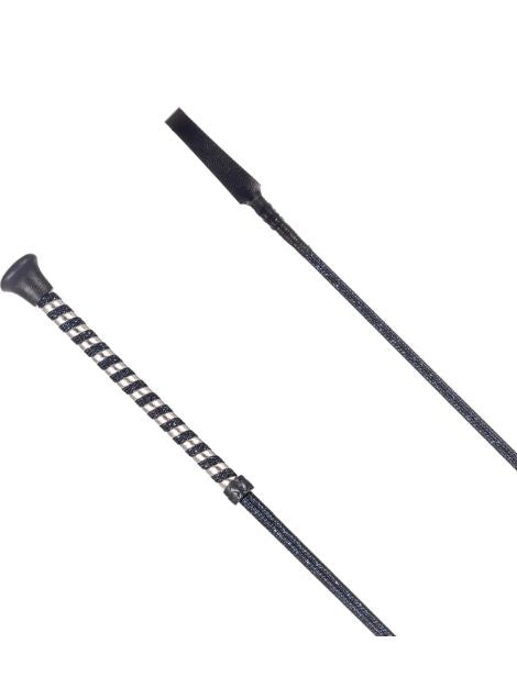 Lurex Braided Riding Whip- Riding 15
