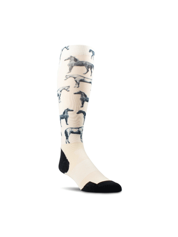 AriatTEK Slim Printed Performance Socks