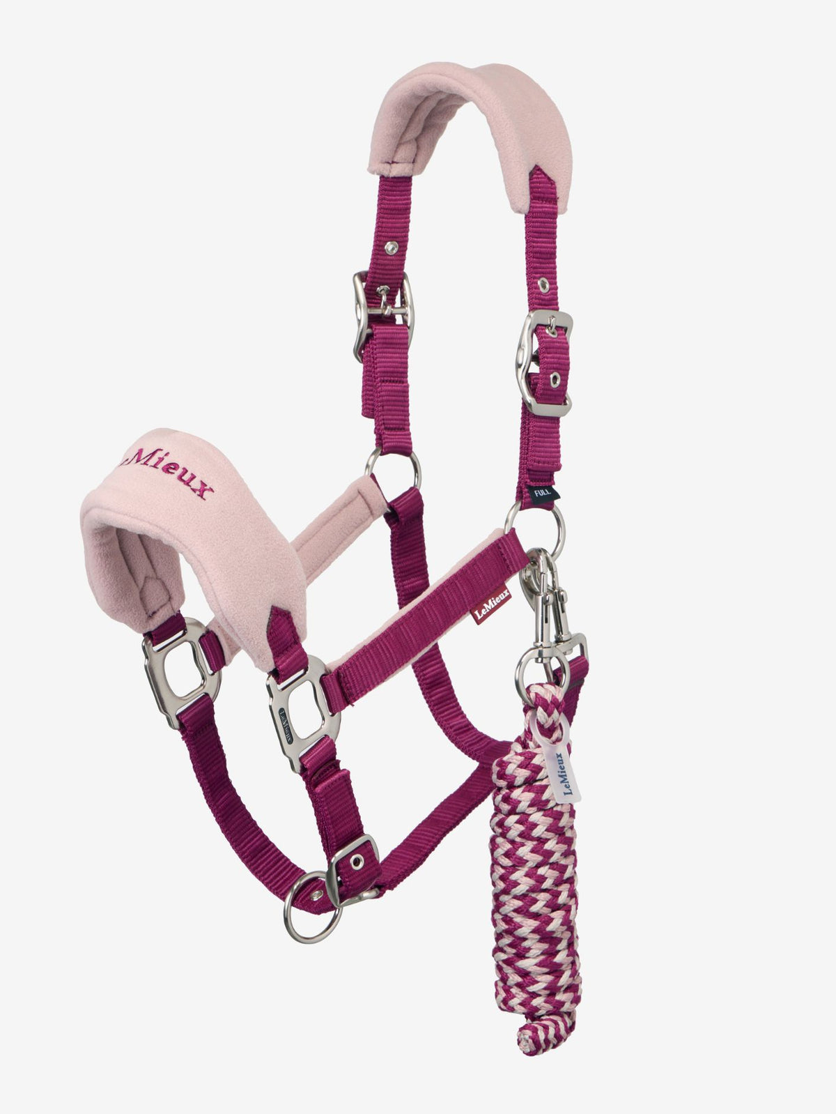 Le Mieux Vogue Fleece Headcollar and Leadrope Set