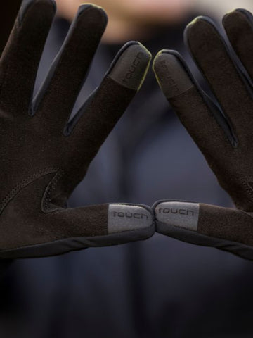 Roeckl Wolfach Winter Riding Gloves - Silver Reflective