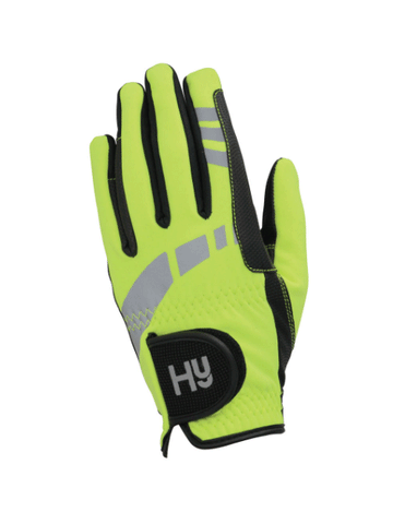 Hy Softshell Reflective Riding Gloves