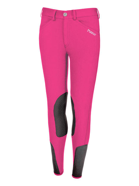 Pikeur Brooklyn Grip Children's Breeches Magenta