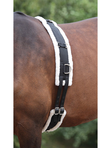 Shires Nylon Lunge Roller with Fleece Padding